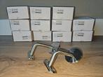 RVS leuningdragers/ houders, 22 stuks, Ophalen, Nieuw, Rvs, Klink of Kruk