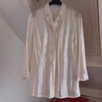 Transparante blouse maat 48 Mario Rosella als nieuw, Kleding | Dames, Beige, Zo goed als nieuw, Blouse of Tuniek, Verzenden
