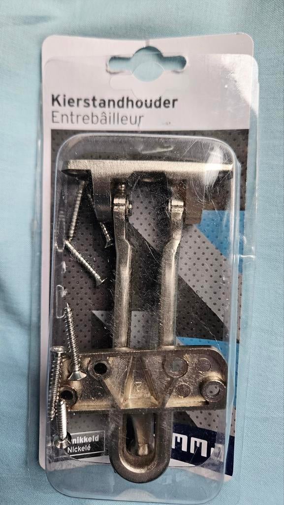 Kierstandhouder gamma nieuw, Doe-het-zelf en Verbouw, Hang- en Sluitwerk, Ophalen of Verzenden, Nieuw, Rvs, Slot