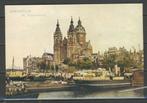 Amsterdam St. Nicolaaskerk Ansichtkaart j-6 jdu  700 jaar Am, Verzamelen, Ansichtkaarten | Nederland, Ophalen of Verzenden, 1960 tot 1980