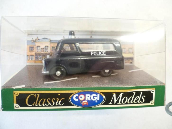 Corgi Toys Classic Models 1989 D981 Bedford CA Police 1:43, Hobby en Vrije tijd, Modelauto's | 1:43, Nieuw, Auto, Corgi, Ophalen of Verzenden