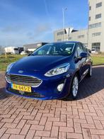 Ford Fiësta 1.0 Ecoboost Titanium 100pk Aut 5dr 2017 Blauw, Auto's, Voorwielaandrijving, Zwart, 580 kg, Blauw