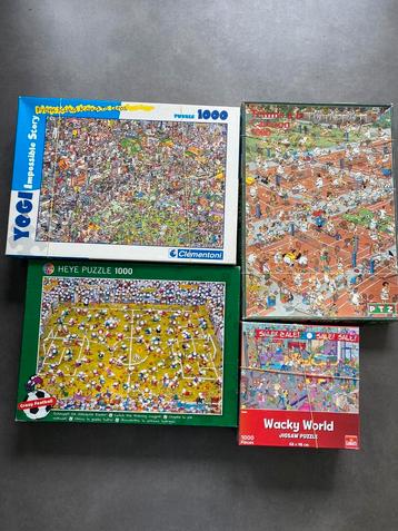 Puzzels legpuzzels 500 - 1000 - 1500 stukjes beschikbaar voor biedingen