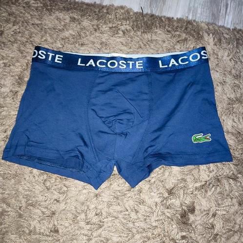 Gewassen Lacoste boxer valt als maat L, Kleding | Heren, Ondergoed, Boxer, Blauw, Ophalen of Verzenden
