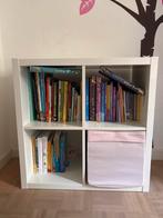 IKEA Kallax Kast Wit 77x77 cm, Ophalen, Met plank(en), Gebruikt, 50 tot 100 cm