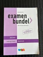 Examenbundel vmbo-gt/mavo Nederlands 2022/2023, Gelezen, Nederlands, Ophalen of Verzenden, VMBO