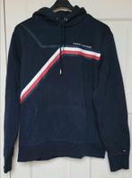 Tommy Hilfiger.  Mooie marineblauwe hoodie. Maat M., Ophalen of Verzenden, Zo goed als nieuw, Blauw