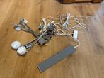 4x Lindshult spots met Tradfri driver, Metaal of Aluminium, Ophalen of Verzenden, Zo goed als nieuw, Led