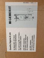 Geberit Duofix Sigma 8 cm Inbouwreservoir Nieuw, Ophalen, Nieuw, Toilet