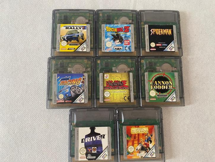 Lotje Gameboy Color Games, Spelcomputers en Games, Games | Nintendo Game Boy, Zo goed als nieuw, Avontuur en Actie, 1 speler, Vanaf 3 jaar