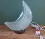 Zoutsteen lamp wit maan, Ophalen of Verzenden, Nieuw, Minder dan 50 cm