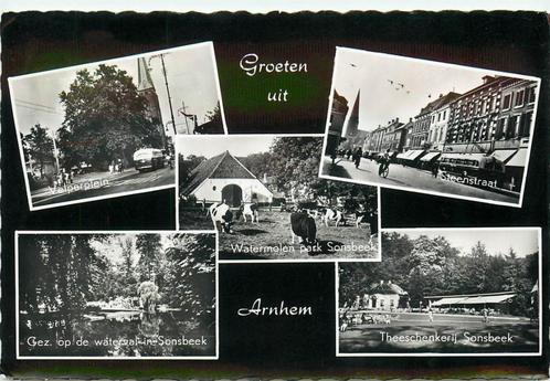 (387-259-047) Arnhem Groeten uit, Verzamelen, Ansichtkaarten | Nederland, Gelderland, Verzenden