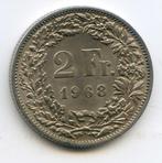 Zwitserland 2 Francs 1968 Londen  PR+, Ophalen of Verzenden, Overige landen