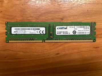 CRUCIAL 4GB DDR3 PC-1600 intern geheugen