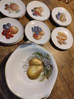 Antieke fruitschaal met schotels, Antiek en Kunst, Antiek | Keramiek en Aardewerk, Ophalen