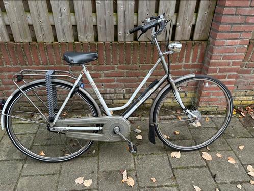 Damesfiets gazelle 28 inch met 3 versnellingen framemaat 54, Fietsen en Brommers, Fietsen | Dames | Damesfietsen, Gebruikt, Gazelle