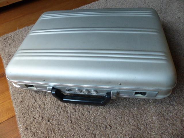 Aluminium koffer, Ophalen, Gebruikt, 45 tot 55 cm, Slot