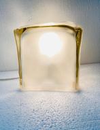 Ice cube glazen lamp Ikea Iviken , jaren 90, Huis en Inrichting, Ophalen, Gebruikt, Jaren 90, Glas