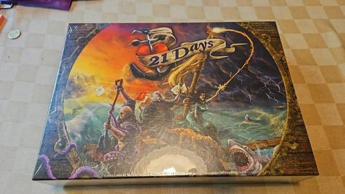 bordspel coop cooperatief 21 days in seal strategiespel, Hobby en Vrije tijd, Gezelschapsspellen | Bordspellen, Nieuw, Een of twee spelers