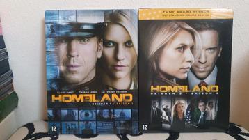 Homeland seizoen 1 en 2, setprijs beschikbaar voor biedingen