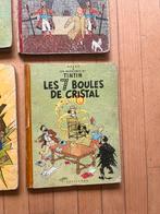 6 oude Kuifje Hergé tintin albums harde kaft hardcover, Boeken, Stripboeken, Gelezen, Ophalen of Verzenden