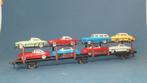 Fleischmann autotransporter met zeldzame auto's, Wisselstroom, Fleischmann, Wagon, Ophalen of Verzenden