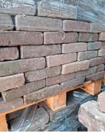 Oude gebakken waaltjes op pallets! 35m2, Ophalen, Gebruikt, Klinkers, Natuursteen