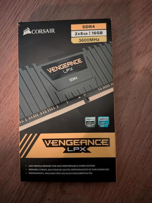 Corsair vengeance lpx 2x8gb 3600 mhz, Computers en Software, RAM geheugen, Gebruikt, Desktop, 16 GB, DDR4, Ophalen of Verzenden