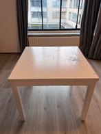 Uitschuifbare eettafel, Ophalen, Gebruikt, Vierkant, 50 tot 100 cm