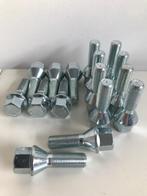 Wielbout M12 x 1,25 x 30 mm conische kop staal verzinkt, Auto diversen, Ophalen of Verzenden, Nieuw