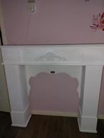 Te koop witte schouw., Huis en Inrichting, Haarden, Ophalen, Gebruikt, Vrijstaande haard, Overige soorten