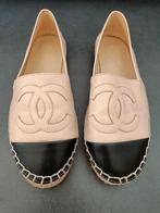 Espadrilles beige/zwart Maat 38., Beige, Ophalen of Verzenden, Espadrilles of Moccasins, Gedragen