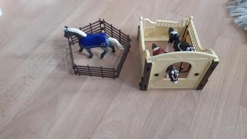 Playmobil Paarden/manege speelsetje