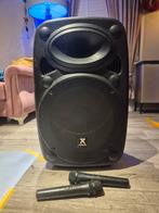 Vonyx Draagbare Speaker met Microfoons - Zo goed als nieuw!, Overige merken, Overige typen, Ophalen of Verzenden, Zo goed als nieuw