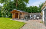 Charmant houten tuinhuis met overkapping, Ophalen of Verzenden, Gebruikt, Hout, 200 tot 400 cm