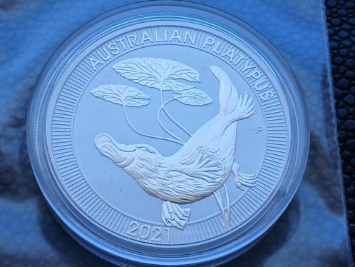 2021 Australian silver Platypus 1,5 oz BU, Postzegels en Munten, Munten | Oceanië, Zilver, Verzenden