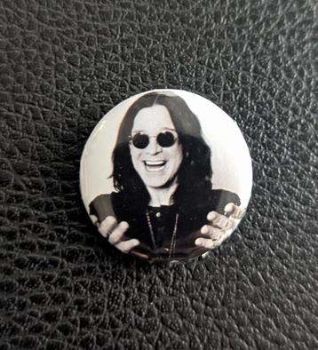 Ozzy Osbourne button – 25mm button / speld / pin beschikbaar voor biedingen