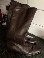Dames laarzen mt 39 zacht roodachtig bruin kalfsleer/ oorspr, Kleding | Dames, Schoenen, Ophalen of Verzenden, Zo goed als nieuw