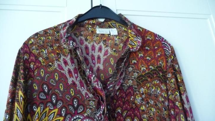 Blouse Sentido - 42-44, Kleding | Dames, Blouses en Tunieken, Zo goed als nieuw, Maat 42/44 (L), Overige kleuren, Ophalen of Verzenden