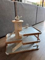 Houten garage, Kinderen en Baby's, Speelgoed | Houten speelgoed, Ophalen, Zo goed als nieuw