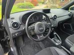 Audi A1 1.4 Tfsi 185pk  S-tronic 2011 Zwart 3x S-line, Auto's, A1, 4 cilinders, 1165 kg, 4 stoelen