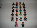 Set van 22 Duplo poppetjes getint., Ophalen of Verzenden, Gebruikt, Losse stenen, Duplo