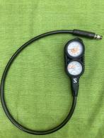 Scubapro 2 delig console dieptemeter en manometer, Watersport en Boten, Ophalen of Verzenden, Gebruikt