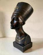 Nefertiti beeld buste - geen antiek - steenachtig mat -28cm, Antiek en Kunst, Ophalen of Verzenden