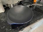 Gietijzeren wok, Ophalen of Verzenden, Zo goed als nieuw, Gietijzer, Wok