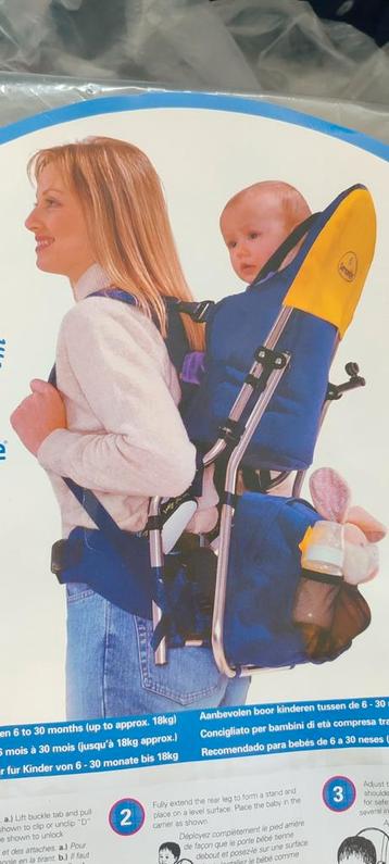Reis babystoel of babydrager merk Samsonite NIEUW beschikbaar voor biedingen