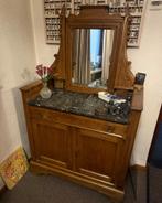 Antieke kaptafel met marmeren blad, Antiek en Kunst, Ophalen