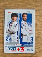 Topps F1 2024 Turbo Attax #75 Tsunoda & Ricciardo, Ophalen of Verzenden, Nieuw