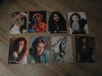 set posters Jr 80 buitenlandse zangers , zangeressen., Verzamelen, Rechthoekig Staand, Verzenden, Zo goed als nieuw, A1 t/m A3