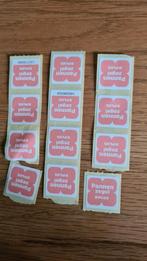 Pannenzegels plus 12 stuks, Plus, Ophalen of Verzenden